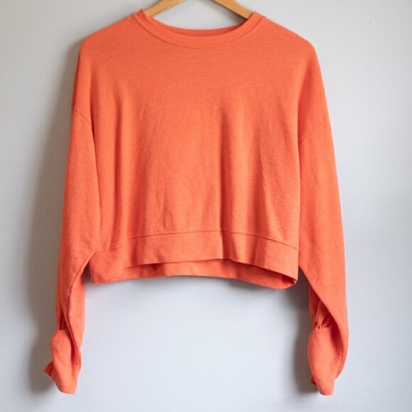 Saturday Sunday orange crop sweater-SP - Picture 1 of 5
